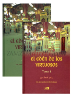 El Eden De Los Virtuosos, Riyad us Saliheen Spanish, 2 volumes (Imam Nawawi)