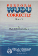 Perform Wudu Correctly (Mufti Abdul Rauf Sukharvi)