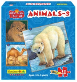 Allah Made Them All Puzzle: Animals 3 (Box of 3 puzzles)