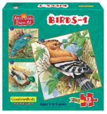 Allah Made Them All Puzzle: Birds 1 (Box of 3 puzzles)