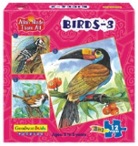 Allah Made Them All Puzzle: Birds 3 (Box of 3 puzzles)