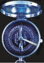 Qibla Compass metallic