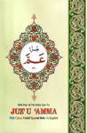 Juz Amma with Tajweed Rules (Persian script, colored background)