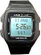 Al Fajr Wrist Watch : Model WP-04C (Soft Grip) Black